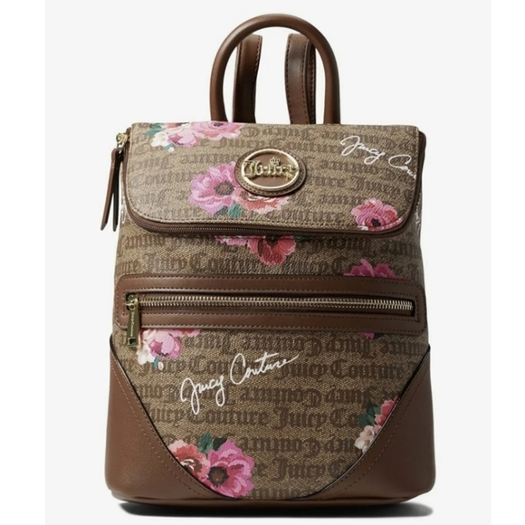 Juicy Couture Handbags - NEW Juicy Couture Floral Backpack